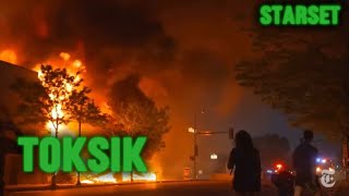 Toksik  Starset  Sort of Political Montage Music Video the world is toksik [upl. by Esilehc]