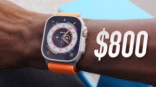 Apple Watch Ultra Review Worth It Or Nah [upl. by Atikihc]