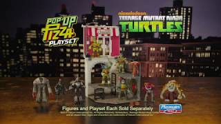 TMNT Anchovy Alley PopUp Pizza Playset Commercial [upl. by Liza]