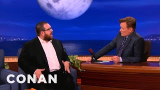 Nick Frost Loves Being A Big Gay Icon  CONAN on TBS [upl. by Nnateragram]