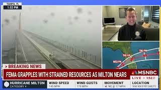 Moskowitz Discusses FEMA Funding Before Hurricane Milton Makes Landfall [upl. by Ardella]