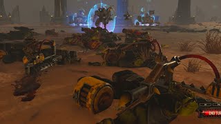 The Tau 33  3000 Point Invisible Army VS Clanking Death Orks  Warhammer 40000 Battlesector [upl. by Merari]