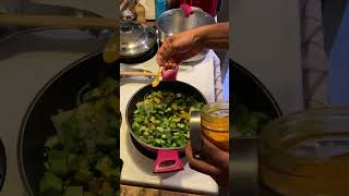 Vendakkai Poriyal Okra Stir Fry [upl. by Greenebaum]