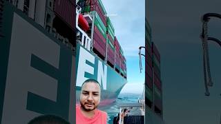 Big Ship 😨ship travel boat automobile ship container music dance remix edm housemusic [upl. by Broucek]