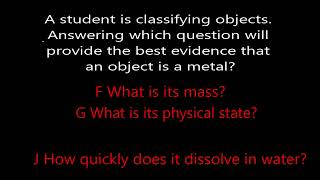 Is it Metal Understanding Physical Properties of Matter 5th Grade Science TEKS 55A [upl. by Warren]