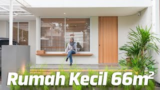 Rumah Kecil 66m2 Desainnya Unik InspiArsi PrimAssociates [upl. by Siuoleoj58]