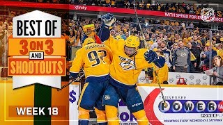 Best 3on3 and Shootout Moments from Week 18 [upl. by Lynus90]