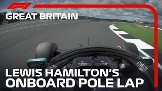 Lewis Hamilton’s Pole Lap  2020 British Grand Prix  Pirelli [upl. by Walkling487]