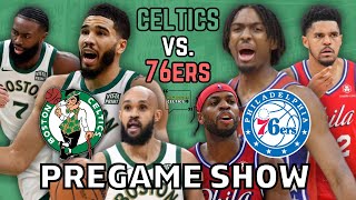 Celtics vs 76ers Pregame Show [upl. by Purvis]