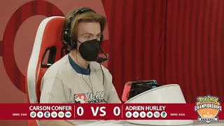 2022 Pokémon Indianapolis Regional Championships VGC Swiss R6  Carson Confer vs Adrien Hurley [upl. by Joanne298]