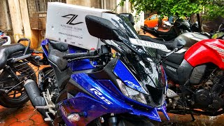 Only One in Mumbai  Modifications on Yamaha R15 V3  Autologue Design [upl. by Llevol]