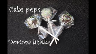 Cake pops  dortová lízátka  Videorecept  Dvě v troubě  CZSK HD recipe [upl. by Aicela590]