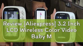 Review Aliexpress 32 Inch LCD Wireless Color Video Baby Monitor VB603 Night Vision Nanny Monitor [upl. by Neyrb]