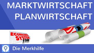 Freie Marktwirtschaft und Planwirtschaft im Vergleich  WirtschaftBasics 8 [upl. by Afatsum]