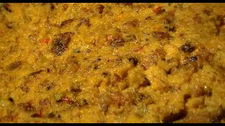 The Best Cornbread Stuffing Recipe Southern Cornbread Dressing With Gizzards [upl. by Limak368]