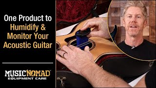 How to Humidify your Guitar Using a Guitar Humidifier amp Hygrometer System [upl. by Aitercal]