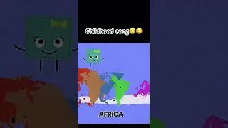 The seven continents songchildhood fyp trending video viralshorts [upl. by Alexandros153]