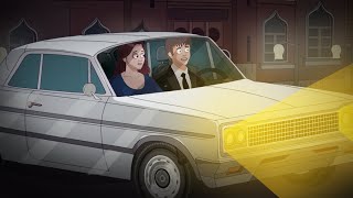 4 DRIVING AT NIGHT Horror Stories Animated [upl. by Azmah950]