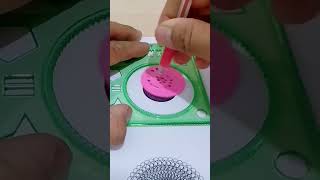 Little Black BOLD spirograph art drawing [upl. by Eerehc]