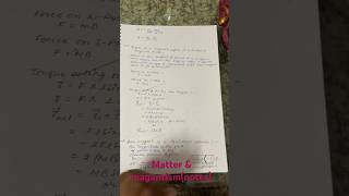 Matter amp Magnetism Notes by Sudhir sir 😯  notes physics cbse jee iit neet boards exam best [upl. by Llarret]