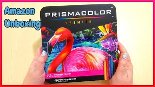 The HOLY GRAIL Prismacolor Premier Colored Pencils Finally Got them Amazon Unboxing unboxing [upl. by Bunting]