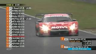 2011 SUPER GT Rd1 岡山 予選 12 [upl. by Annuaerb]