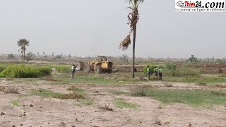 LA DSCOS PROCEDE A LA DEMOLITION DE BORNES A THIAOUNE BAMBARA LOTISSEMENT IRREGULIER [upl. by Eilegna769]