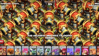 Merged cannon vs pekka ☑️ ll clashofclans coc [upl. by Nylavad]