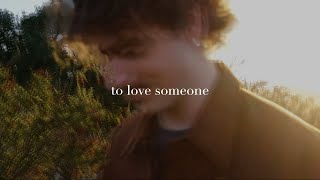 Benson Boone  To Love Someone Official Lyric Video [upl. by Ibbed]