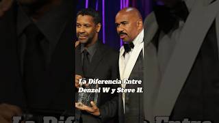 Diferencia entre denzelwashington y steveharvey entrevista traducción celebridades [upl. by Eissac]