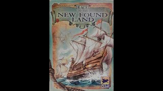 Race to the New Found Land  Neuheit von der Spielwarenmesse 2018 in Nürnberg bei Hans im Glück [upl. by Aicilak]