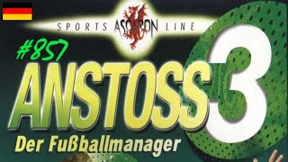 Anstoss 3 857  Finale der Saison 20802081  Lets Play [upl. by Eduino595]