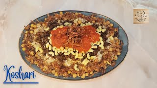 Egyptian National Dish Koshari [upl. by Grimbly]