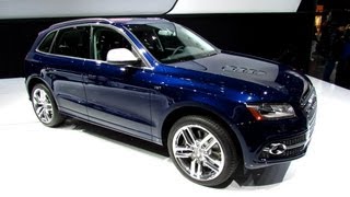 2014 Audi SQ5  Exterior and Interior Walkaround  2013 Detroit Auto Show [upl. by Goodrich380]