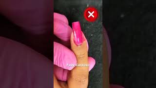 Porque você deve aplicar bastante esmalte na unha unha nails [upl. by Aihseuqram]