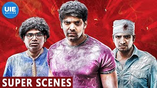 Settai Super Scenes  Super Scenes  Arya  Hansika  Anjali  Santhanam  Premji  Manobala [upl. by Gnov]