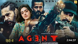 Agent Movie Hindi Dubbed Akhil Akkineni  New South Movie  Akhil Akkineni New Movie  Mammootthy [upl. by Yetah397]