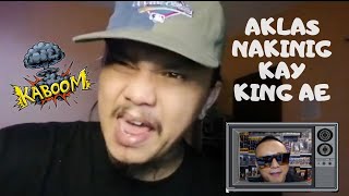 AKLAS ANDREW E FB LIVE REACTION [upl. by Lenes]