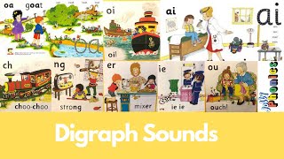 Jolly Phonics  Digraph Sounds and Actions [upl. by Dikmen]