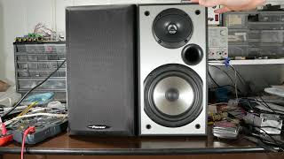 Pioneer SH153BK speaker review [upl. by Galanti]