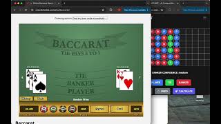 How To BEAT Baccarat using AI CONSISTENT PROFIT [upl. by Ynnal]