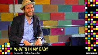 Jovanotti  Whats In My Bag [upl. by Basil]