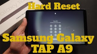 How To Hard Reset Samsung Galaxy Tab A9 [upl. by Grimbald148]