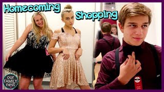 HOMECOMING FORMAL DRESS amp OUTFIT SHOPPING [upl. by Esinehc]