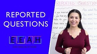 Intermediate English 20 Reported Questions  Easy English at Home [upl. by Aicenaj963]