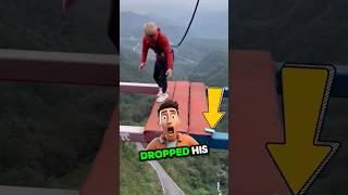 He Accidentally dropped his Iphone From Sky bridge 😲 [upl. by Edmonda]