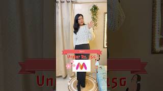 🎀Bow Skirt Under Rs150🎀🤩  Myntra Find🛍️ ytshorts skirt affordable trending myntrahaul [upl. by Roeser]