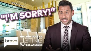 Josh Altman’s Tour Is Sabotaged by Owner’s Daughters  Million Dollar Listing LA Highlight S13 E6 [upl. by Attalie]