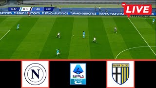 NAPOLI VS PARMA  SERIE A 20242025  FOOTBALL LIFE 2024 [upl. by Enylodnewg]