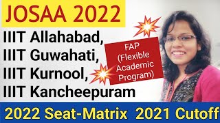 🔥 IIIT AllahabadGuwahatiKancheepuram Kurnool Seat MatrixCutoff Flexible Academic ProgramPart 2 [upl. by Asiel621]